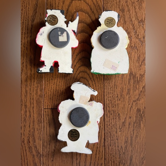 Lot of 3 Cuggly Wugglies Collection EPA Bear Sculpted Refrigerator Magnets EUC! - Picture 2 of 5